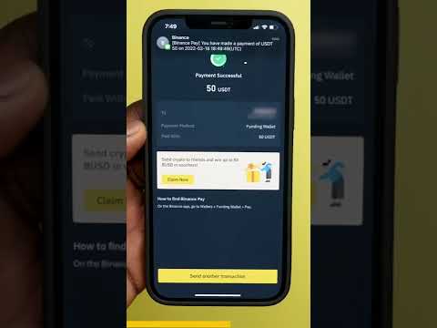 How to Send and Receive Cryptocurrencies for Free using Binance Pay #shorts