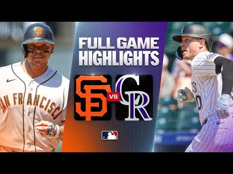 GIANTS vs ROCKIES: Official Full 경기 하이라이트 (July 5) | 2026 MLB Season