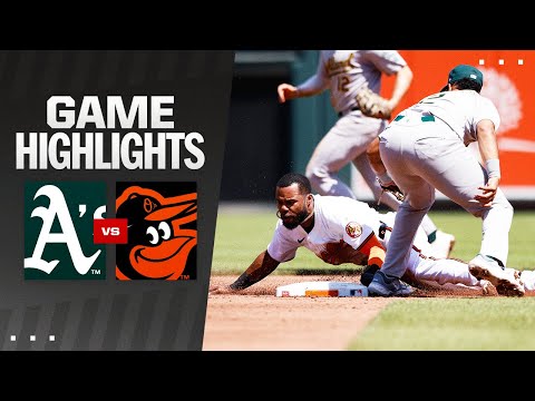 As vs. Orioles Game Highlights (4/29/24) | MLB Highlights
