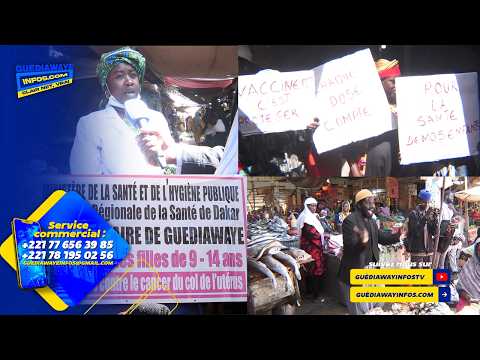 Vaccination et théâtre engagés :Le groupe Diaba Théâtre sensibilise au marché Ndiareme de Guédiawaye