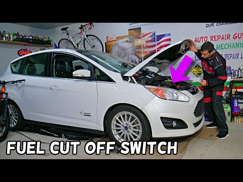 FORD C-MAX FUEL CUT OFF SWITCH RESET, CAR DOES NOT START FUEL CUTOFF SWITCH