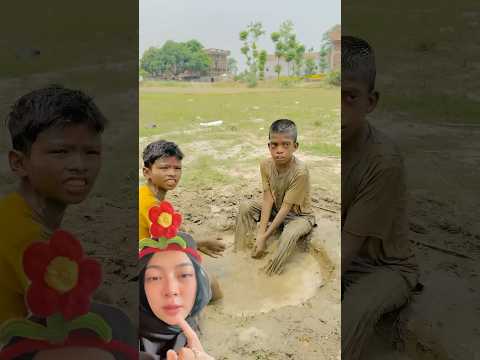 Main lumpur tidak mau mandi‼️#trending #trendingshorts