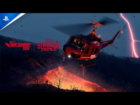 Microsoft Flight Simulator 2024 - Stranger Things Expansion Trailer | PS5 Games