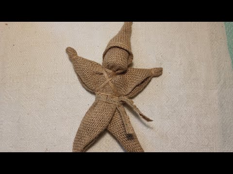Гурток "Народна лялька".  Лялька-мотанка Хлопчик.