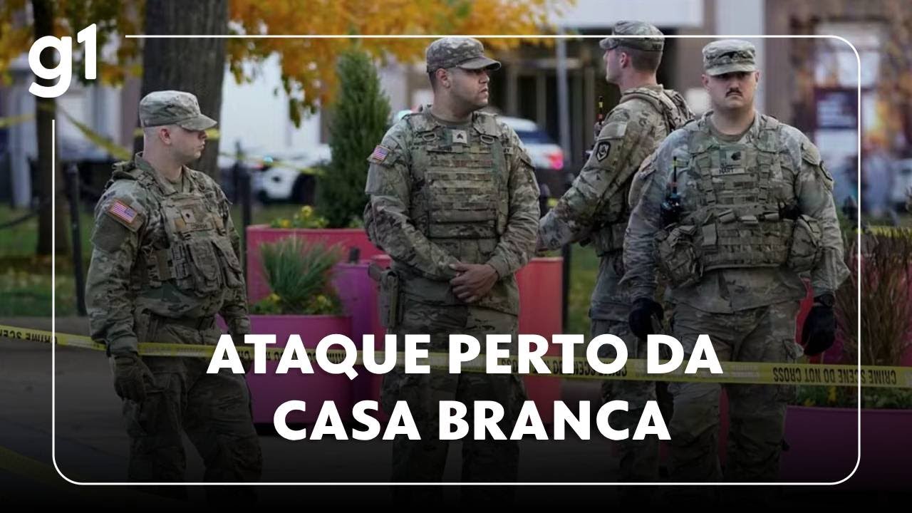 Veja onde foi o ataque a tiros perto da Casa Branca nos EUA
