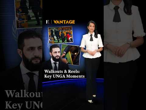 Walkouts &amp; Reels: Key UNGA Moments | Vantage on Firstpost | N18G
