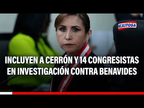 Patricia Benavides: Incluyen a Vladimir Cerrón y 14 congresistas en investigación