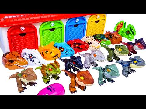 Hunting Found Jurassic World Ev 2: indoraptor, T-rex, mosasaurus, Brachiosaurus, Velociraptor, Tiger