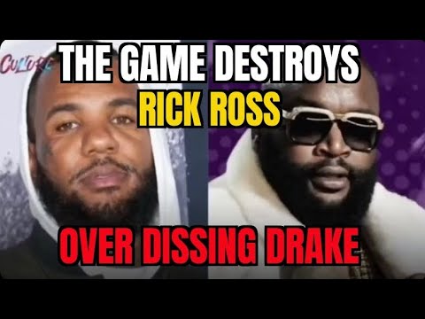 The Game Brutally Destroys Rick Ross In New Diss  Record Leave Drake Alone, You Stole Biggie Style