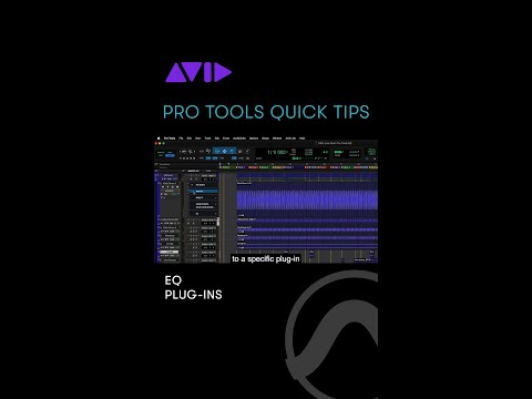 Learn the basics of using the EQ plugins in Pro Tools