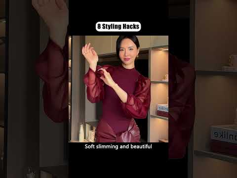 8 Styling Hacks #lifetips #lifehacks #ootd #reallifehacks #youtube #fyp