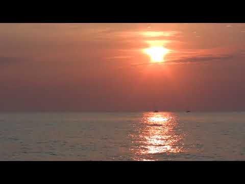 Sunrise over Lake Michigan