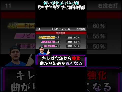 新・ダルビッシュ有がヤバイ…【プロスピA】#shorts