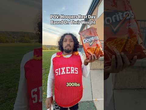 Hoopers Rest Day Based On Their Weight #<strong>nba</strong> #basketball #shorts