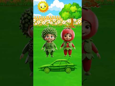 ||टमाटर की गाड़ी कौन सी है 😱🤯|| #cartoon #animation #anujkidstv #3danimation #vfx #short