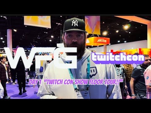 Day 1 Twitch Con 2024 !! // “Twitch Con Show Floor Tour!!” // WhoFlung Gaming #twitch