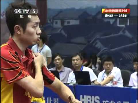 2011 Chinese Super League @CCTV : XU Xin - ZHANG Jike [Full Match 2/2]
