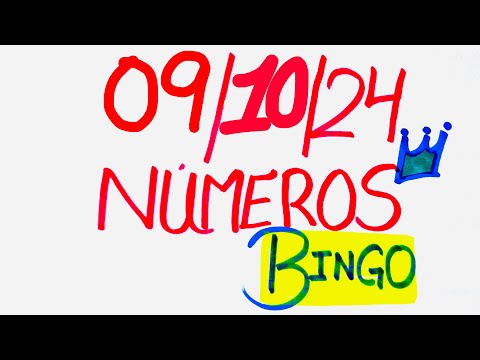 NUMEROS PERFECTO PARA HOY 09/10/24 DE OCTUBRE 2024 , NUMEROS PARA LOTERIAS