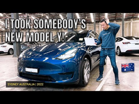 I TOOK 2022 MODEL Y DELIVERY FOR SOMEONE ELSE! | Australia Tesla Tom