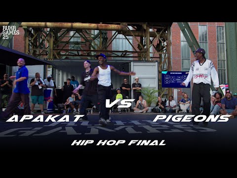 APAKAT Ukay & Franky Dee & Dfusion VS Pigeons Gio & Luciano & Jeems Hip Hop Final | Ruhr Games 2025
