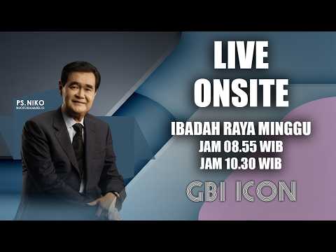 Pdt. DR. Ir. Niko Njotorahardjo, IBADAH RAYA ONSITE GBI ICON