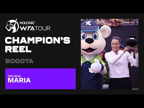 Champion Tatjana Maria's top plays from Bogotá! 🏆