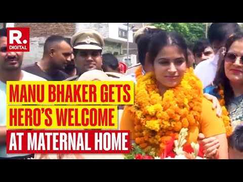Olympics Medalist Manu Bhaker Requests Sports Facilities For Children In Jhajjar Maternal Home