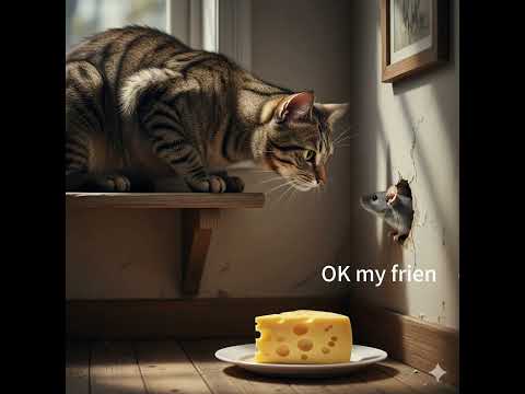 A cat and a hamster, who will get the final reward?