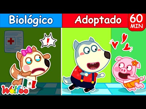 Mi Hermana Es Adoptada  Situaciones Divertidas  Animación Por Wolfoo en Español