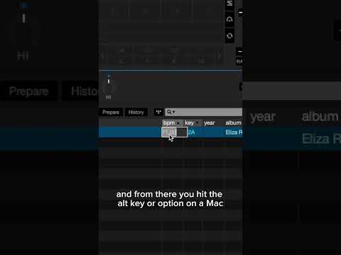BPM edit shortcut #shorts