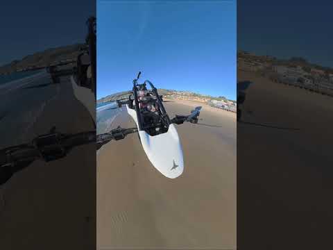 Jetson ONE Flying Car California Coast Race VS MrBeast Teaser #flyingcars #mrbeast — Image supplied by the source.