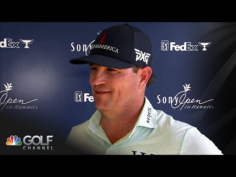 Zach Johnson after strong Round 2 at Sony Open in Hawaii: 'Keeping it really simple' | Golf Channel