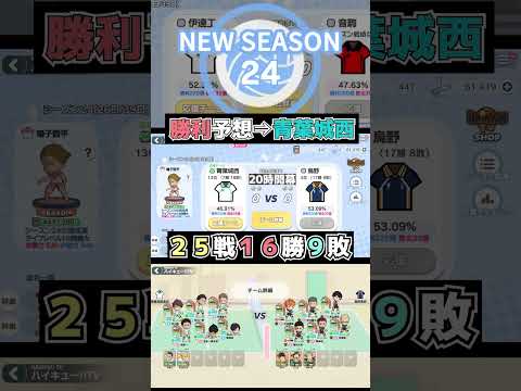 【 #ハイドリ 】ハイキューTV season24 26日目 青葉城西 vs 烏野 勝利の法則を見つけるシーズン  #ハイキュー #ytk排球部  #haikyuu #shorts