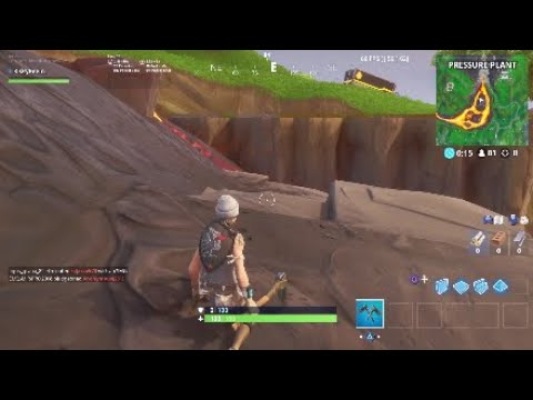Fortnite Fortbyte #92 Location - Accessible By Using Rock Love Spray Near A Lavafall