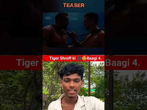 Baaghi 4 trailer tiger🐅 Shroff ki new film 📽️🎥 #movie #film🍿 #actionteaser #explore #trendingshorts