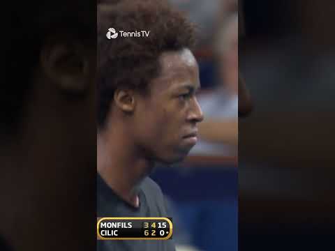 Young Monfils Was INSANE 🥶