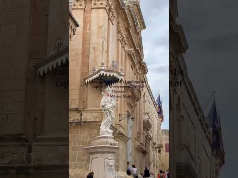 Kings Landing "Game of Thrones"  #gameofthrones #tvshows #travel #malta #mdina #Sisterstravel