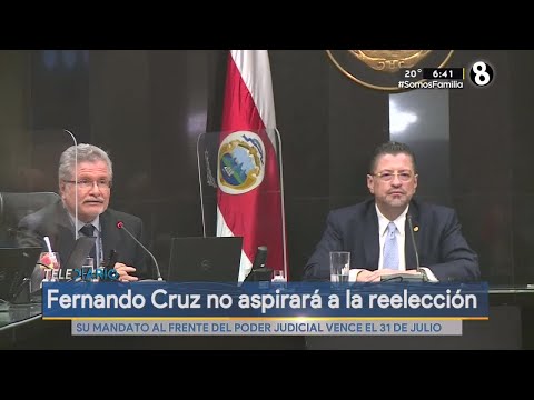 Fernando Cruz no aspira a la reelección