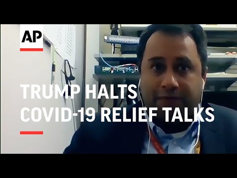 Trump halts COVID-19 relief talks until after election