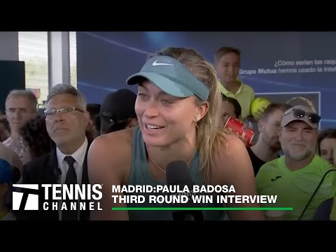 Paula Badosa discusses playing in her home country | 2023 Madrid Third Round