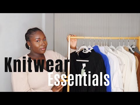 2022 KNITWEAR ESSENTIALS GUIDE | H&M KNITWEAR HAUL | BELLE AW22 FASHION EDIT