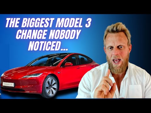 The changes to the NEW Tesla Model 3 that the media aren't telling you