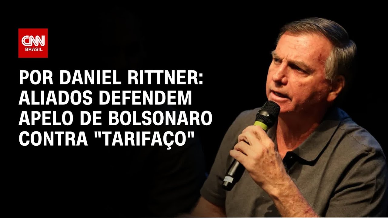 Aliados defendem apelo de Bolsonaro e Eduardo contra tarifaço de Trump | CNN NOVO DIA