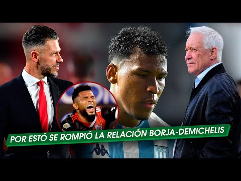 Se SUPO lo que le HIZO DEMICHELIS a BORJA + Buena NOTICIA para BOCA + RACING es el TERCER GRANDE