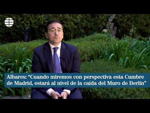 Albares: “Madrid y España van a ser el centro del mundo en los próximos dos días”