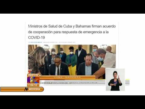 Cuba y Bahamas refuerzan acuerdos de cooperación en materia de Covid-19