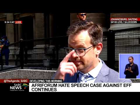 EFF vs AfriForum | Malema to conclude cross-examination in hate speech case: Ernst Roets