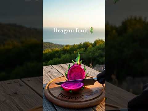 Dragon Fruit🐉Ejder Meyvesi 🐉 #ai #reels #reel #yapayzeka #asmrfood #asmrsound #keşfetbeniöneçıkar