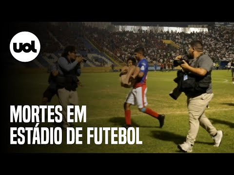 Tumulto em estádio de futebol de El Salvador causa mortes