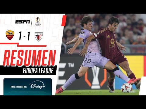 LOS LEONES SE LO EMPATARON A LA LOBA DE DYBALA EN EL FINAL | Roma 1-1 Athletic Club | RESUMEN